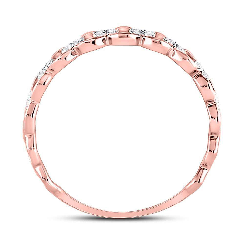 1/8Ctw-Dia Ana M Stackable Band (1.16 grams)