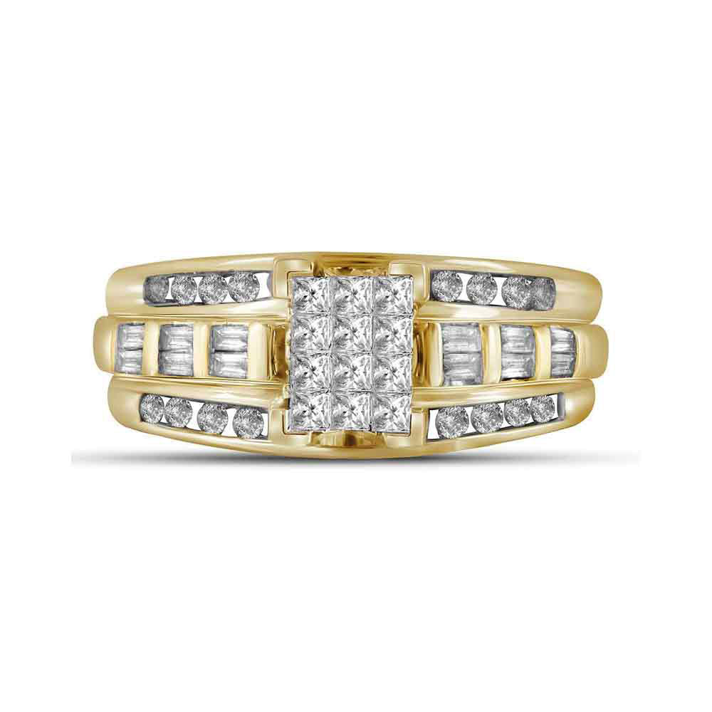 14Kt Yellow Gold 1/2Ct-Dia Cindy Ring-S8 (3.7 grams)