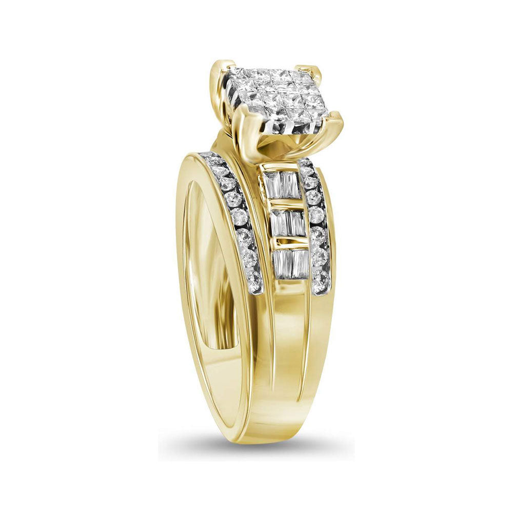 10Kt Yellow Gold 1/2Ct-Dia Cindy Ring S-6 (3.58 grams)