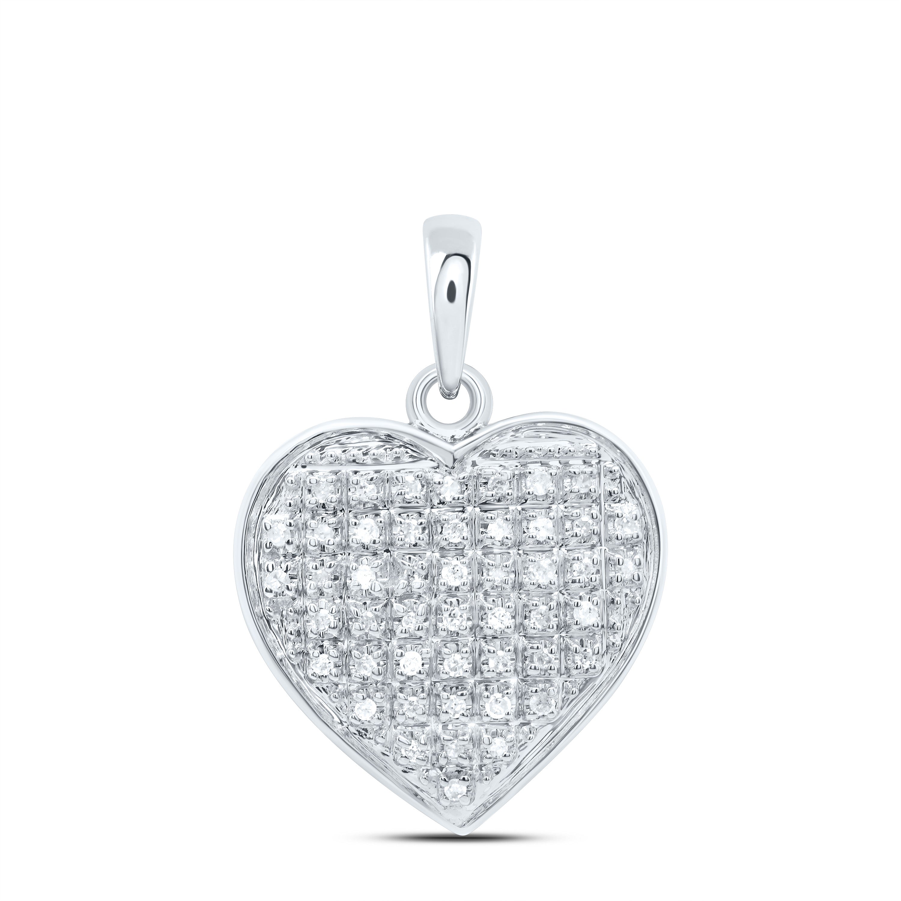 1/6Ctw-Dia P3 Gift Heart Pendant (1.15 grams)