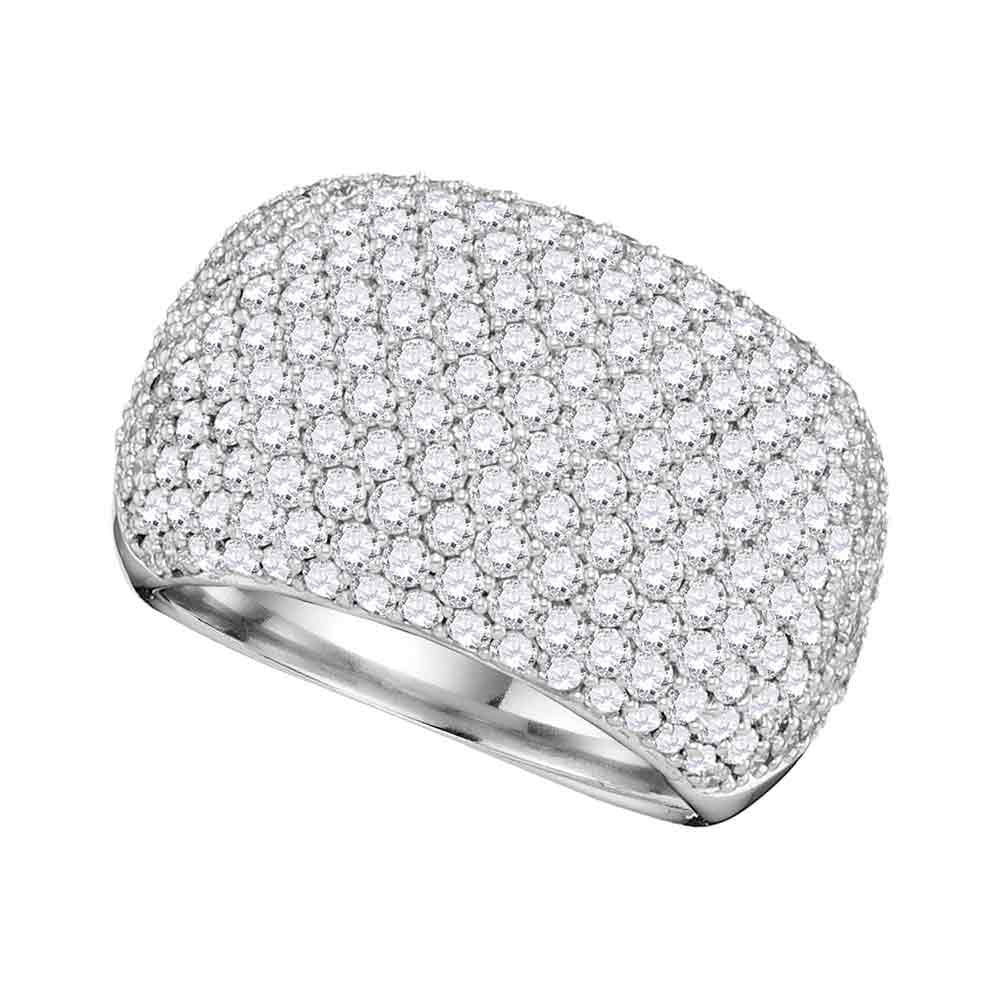 14Kt White Gold 2 3/4Ctw Diamond Fashion Band (10.49 grams)