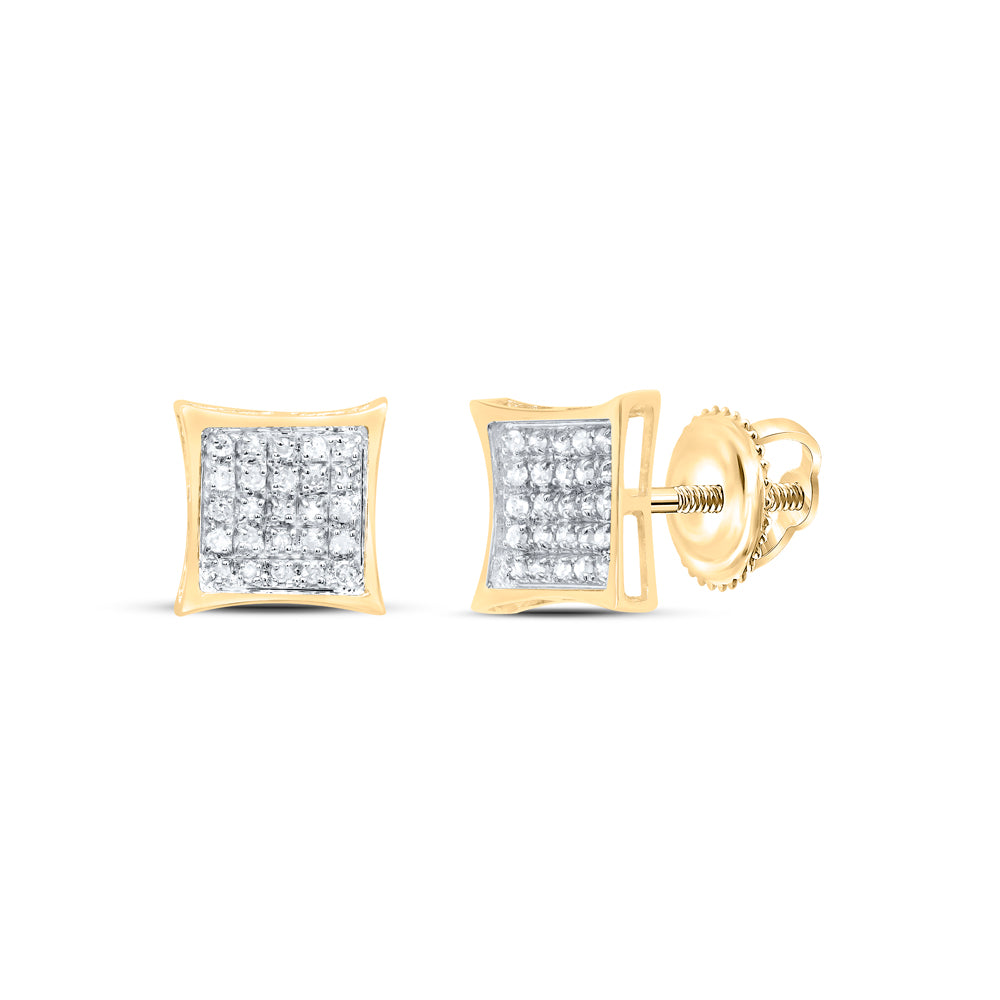 1/6Ct-Dia Micro-Pave Earrings (1.09 grams)