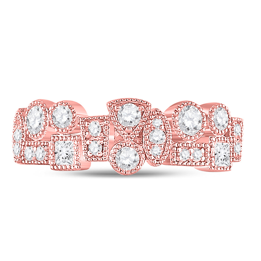 5/8 Ctw-Dia Cn Stackable Band (4.55 grams)