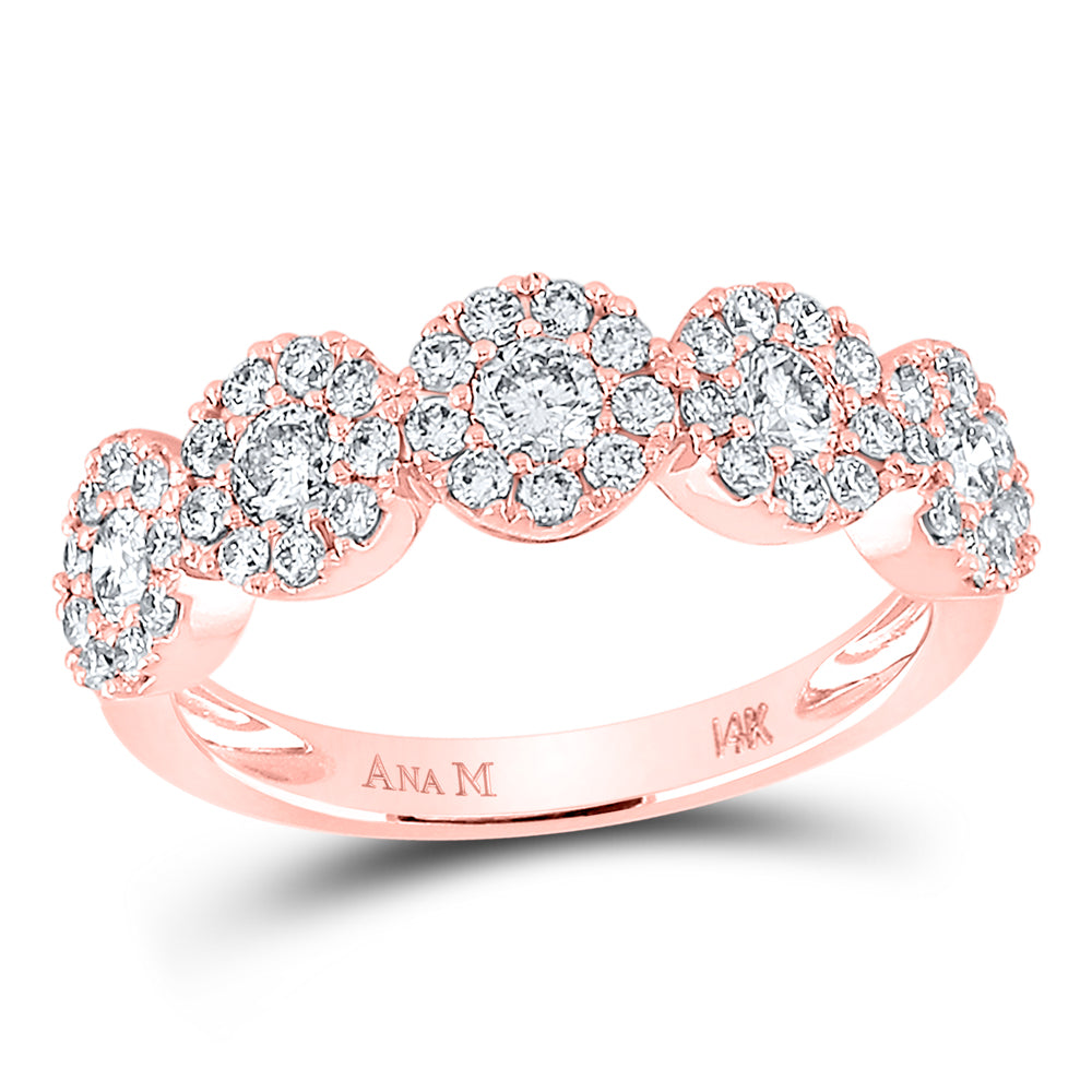 1Ctw Dia Ana M Fashion Ladies Band (2.8 grams)