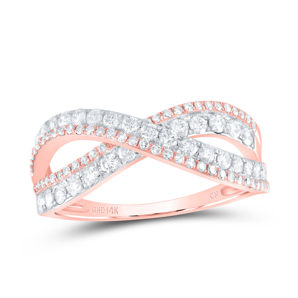 3/4Ctw-Dia Cn Fashion Ladies Band (2.86 grams)