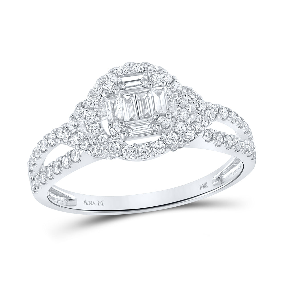 3/4Ct-Dia Diana Ring (2.39 grams)