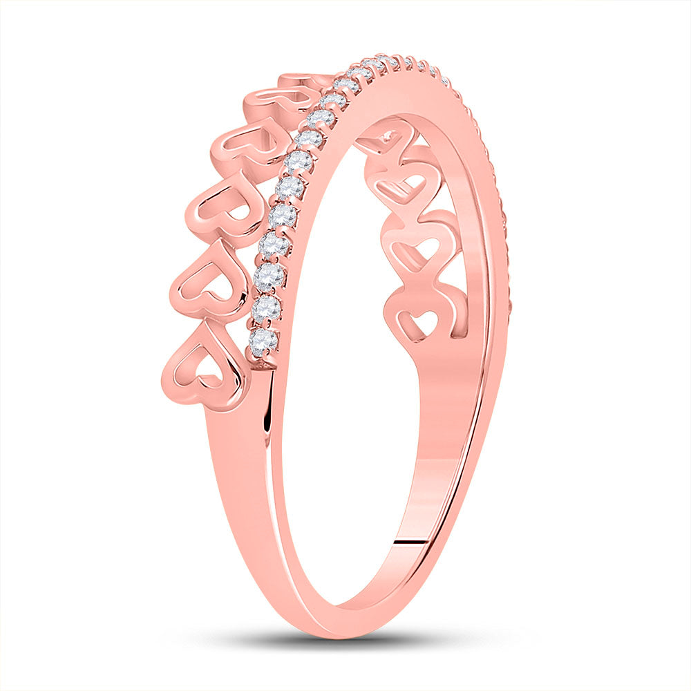 1/6Ct-Dia Cn Fashion Stackble Band (2.34 grams)