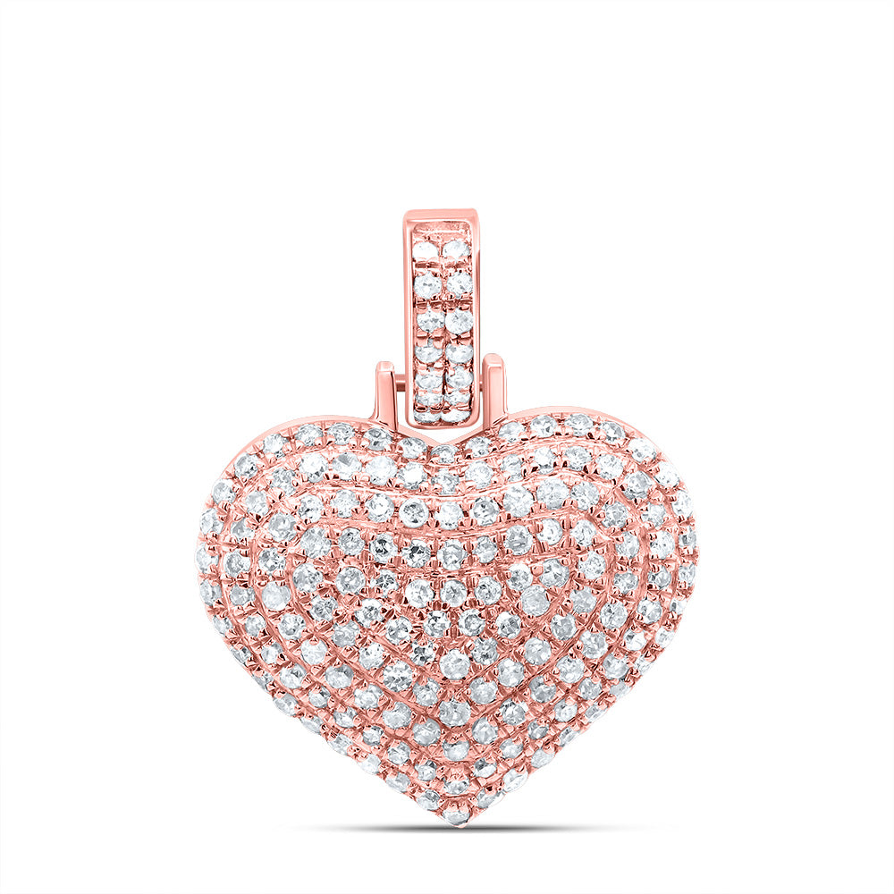 1/2Ctw-Dia P1P2 Heart Pendant (1.84 grams)