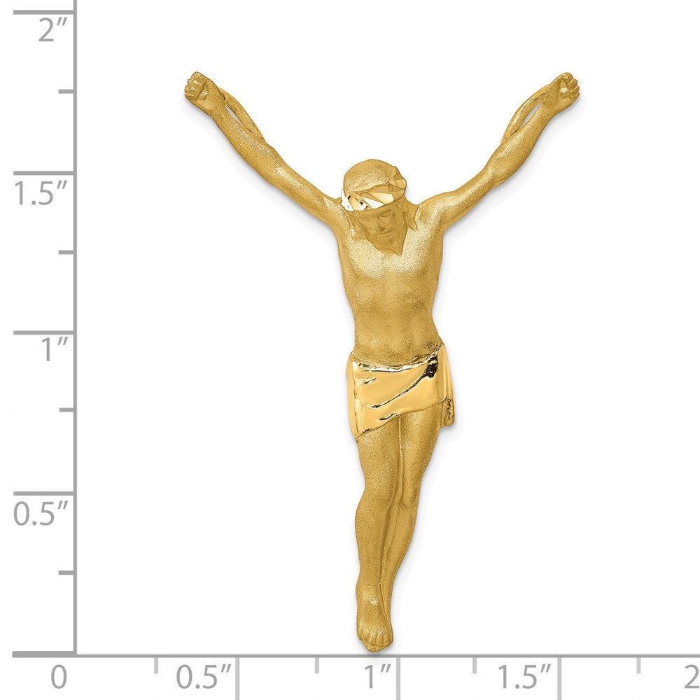 14k Yellow Gold 30 mm Corpus Chain Slide (6.89 grams)