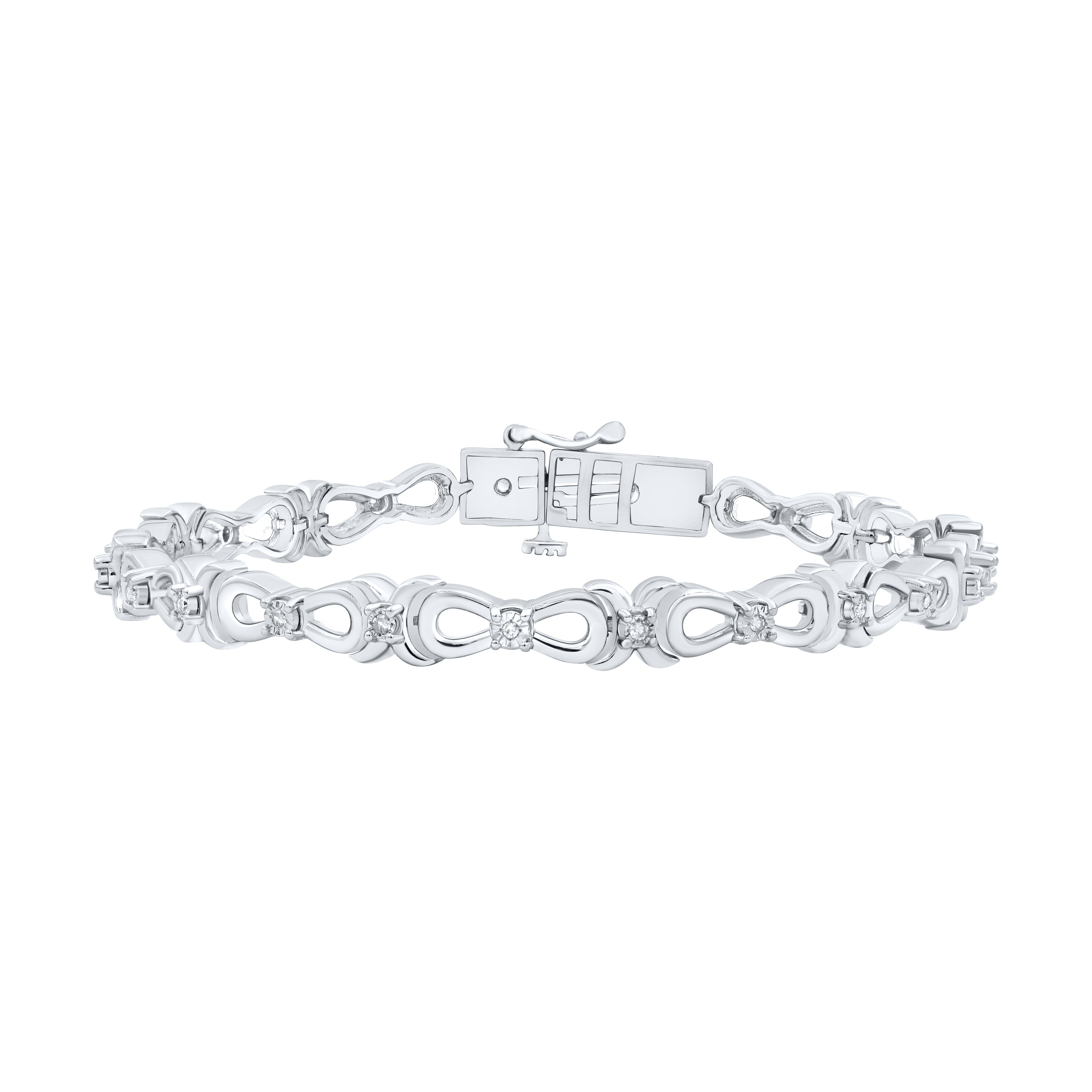 1/5Ctw-Diamond Gift Bracelet (15.23 grams)