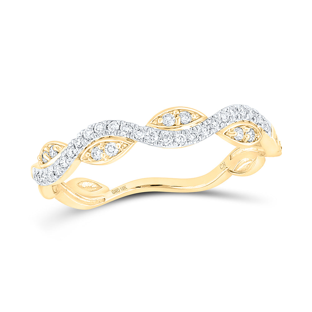 1/6Ctw-Dia Cn Stackable Band (1.39 grams)