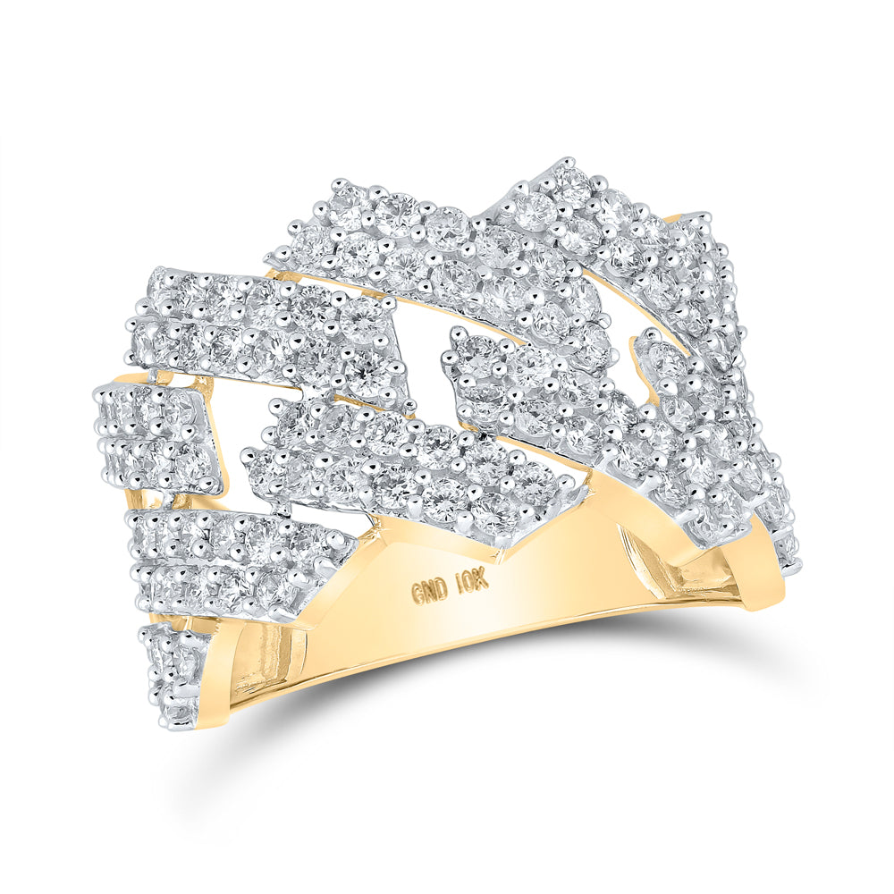 2 1/3Ctw-Diamond Mens Ring (6.85 grams)