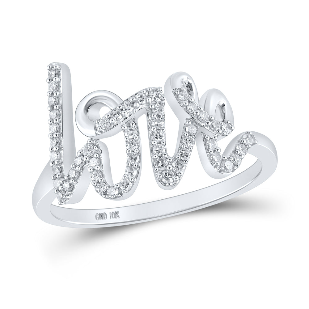 1/5Ctw-Dia Cn Gift Love Ring (2.58 grams)