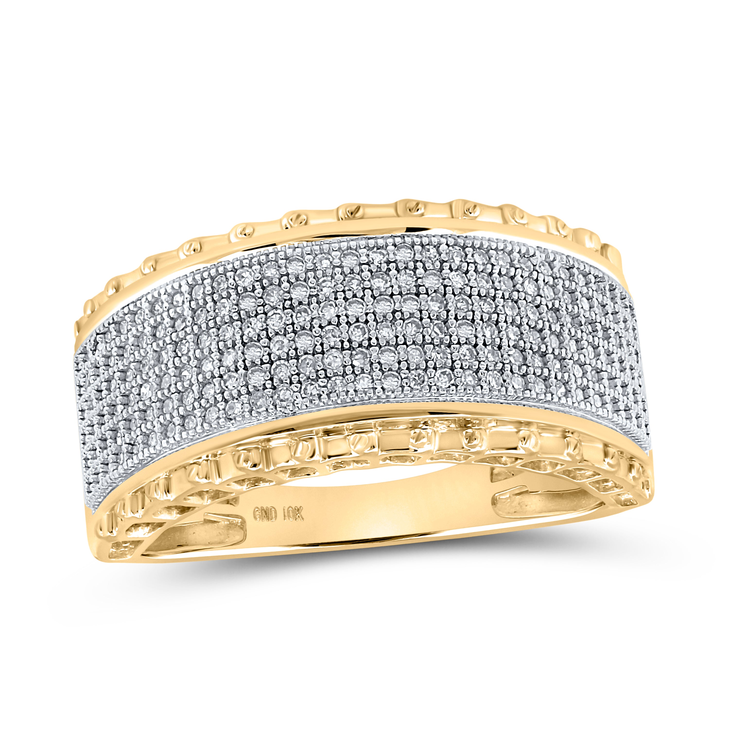 1/2Ctw-Diamond P1P2 Mens Ring (5.93 grams)