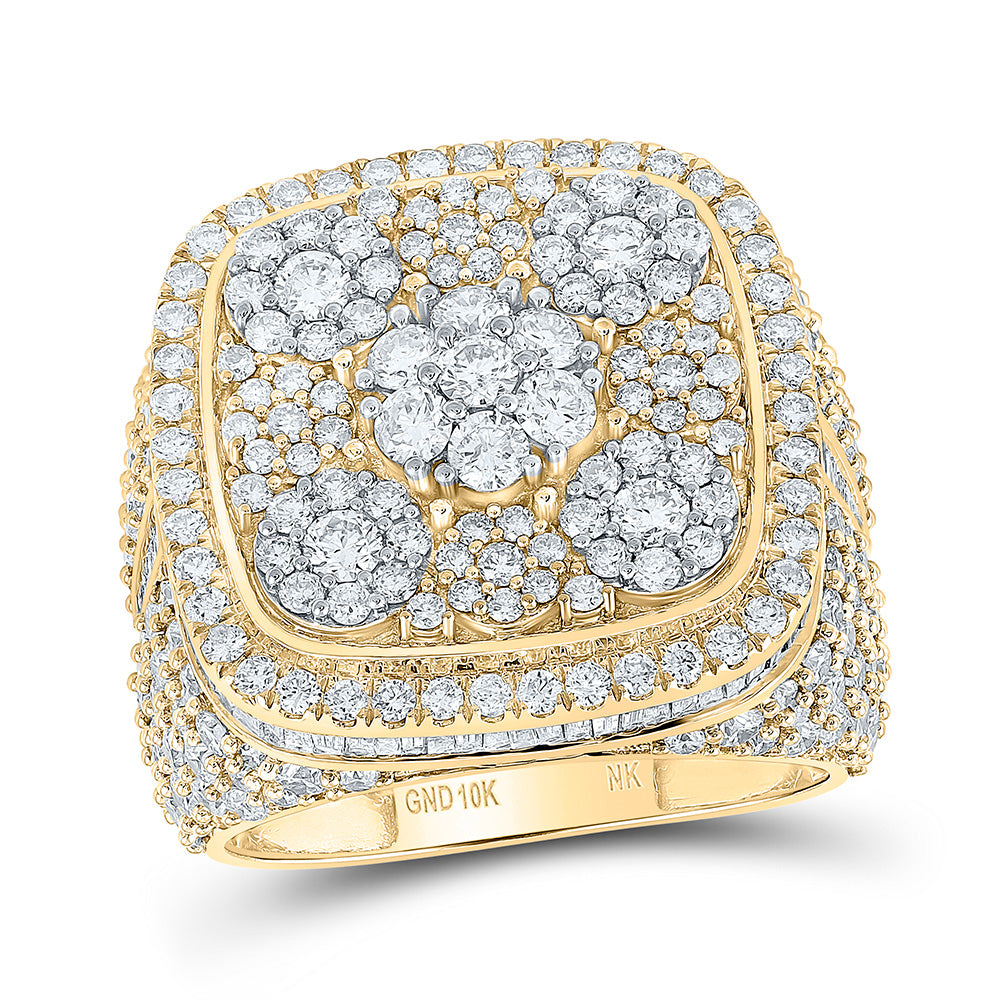 5 1/4Ctw-Dia Nk Mens Ring (11.64 grams)