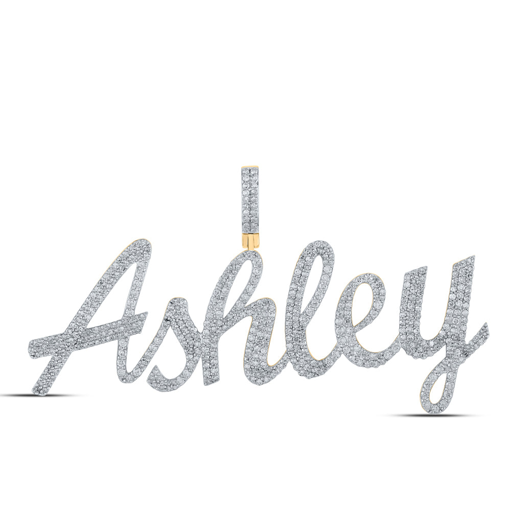10Kt Yellow Gold 2 5/8Ctw Dia Nk Ashley" Pendant" (7.76 grams)