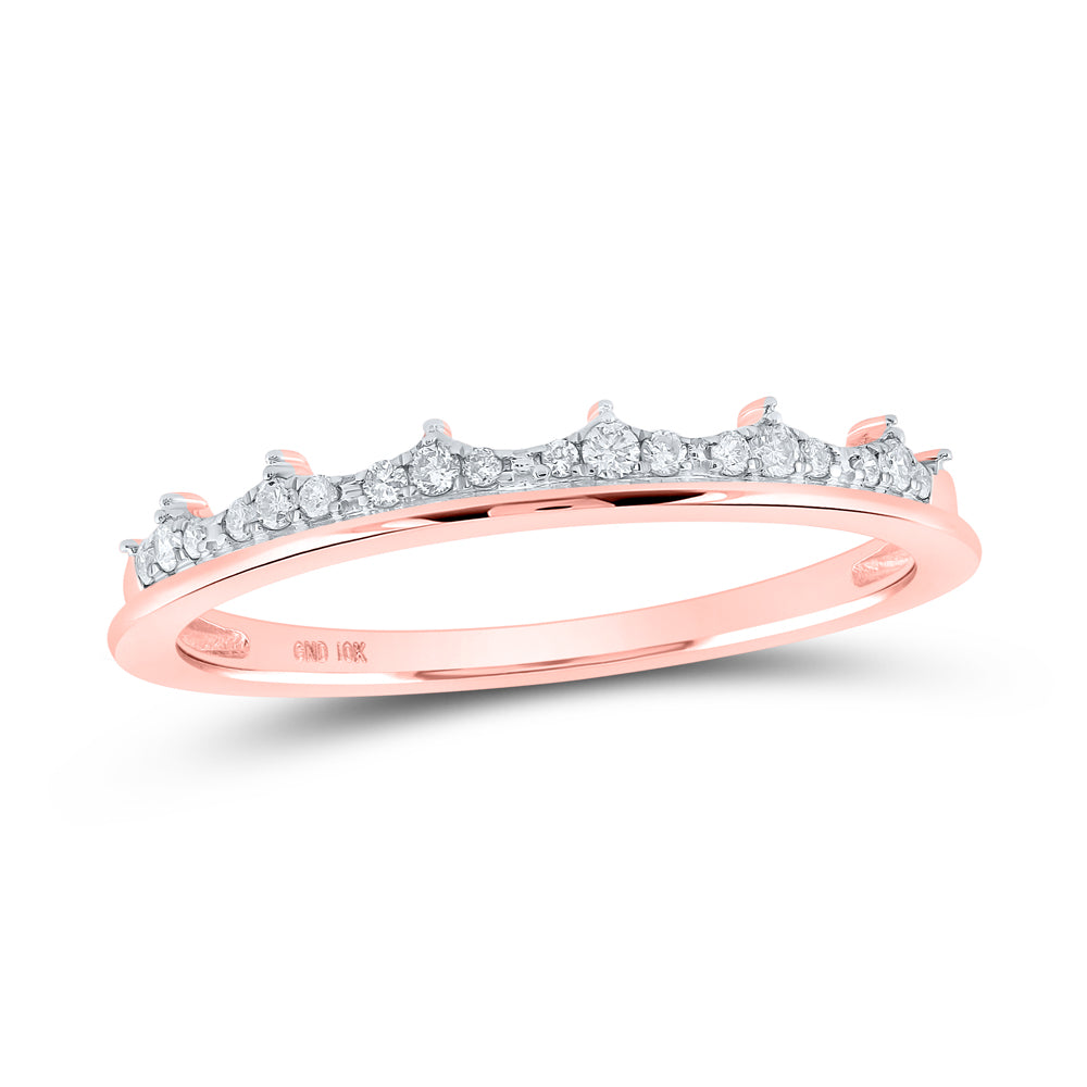 1/10Ctw-Dia Cn Stackable Ring (1.44 grams)