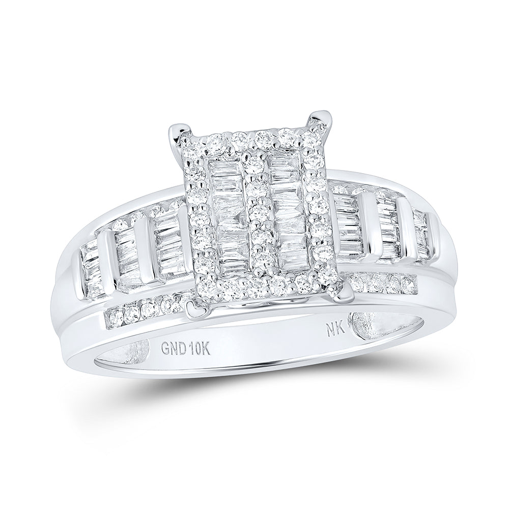 1Ctw-Dia Nk Fashion Ring (8.15 grams)