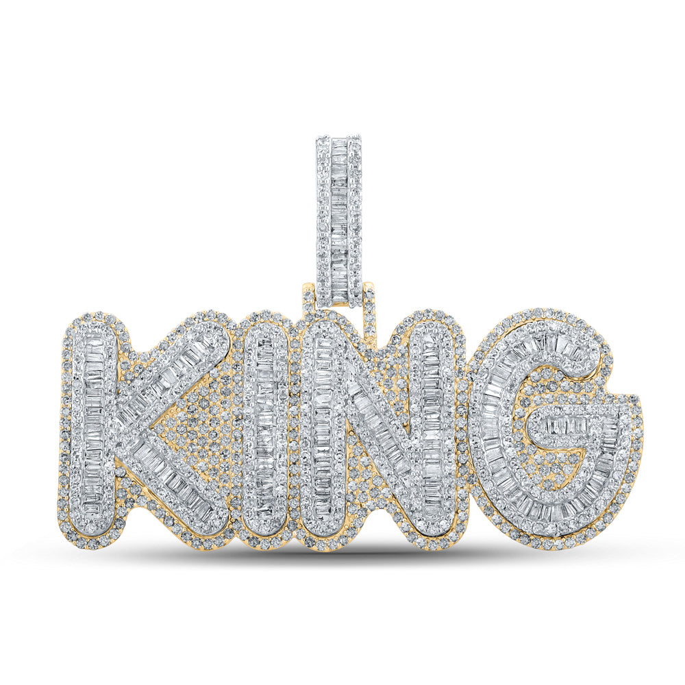 5 1/4Ctw-Dia Nk King Mens Charm (30.71 grams)