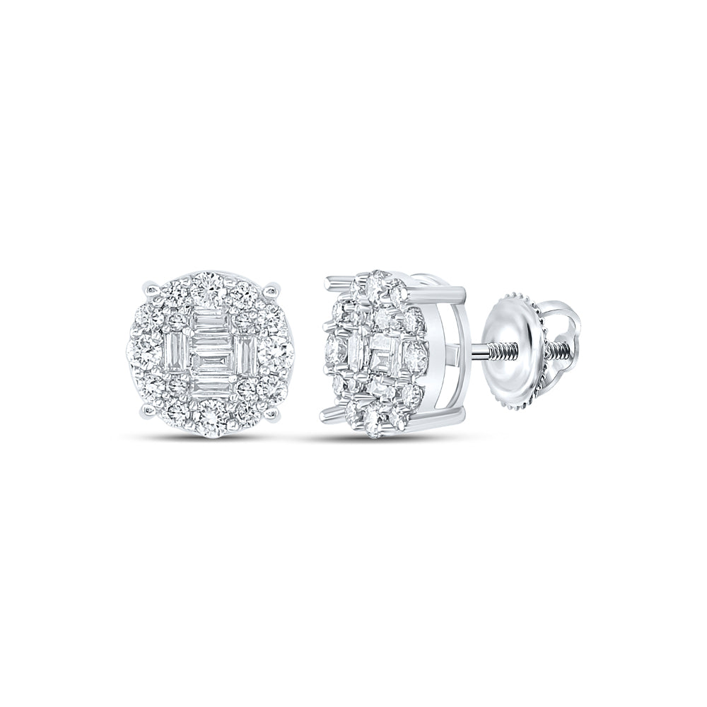 5/8Ct-Dia Nk Round Earring (1.69 grams)
