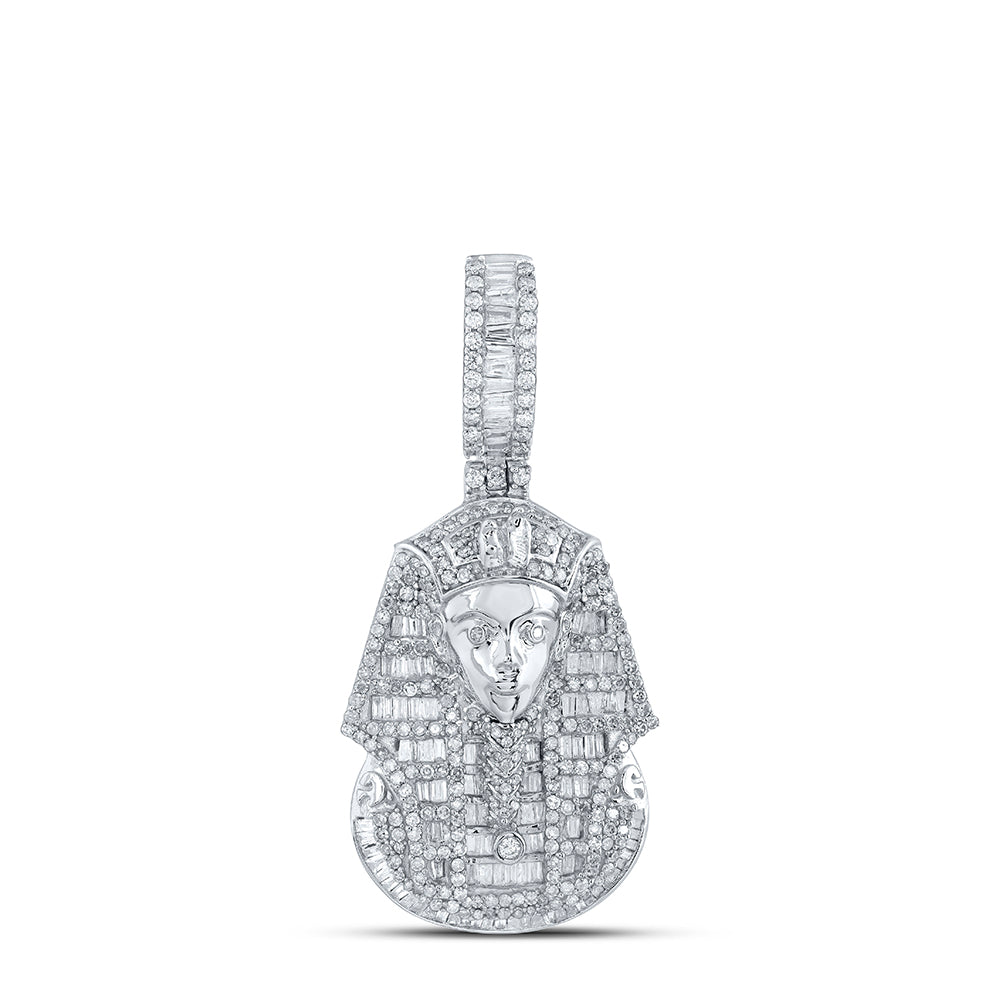 2 1/2Ctw-Dia P1 Egyptian Queen Mens Charm (12.33 grams)