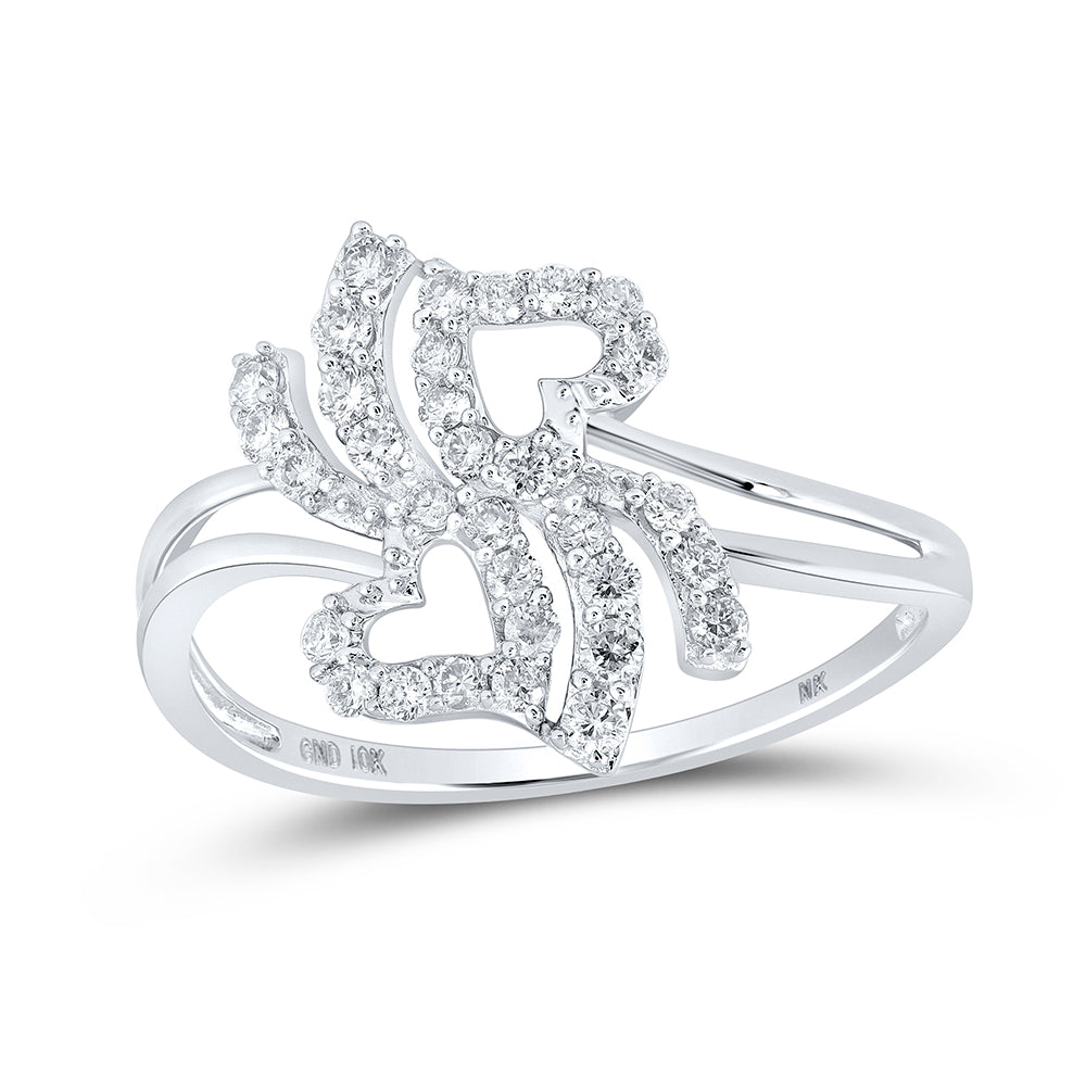 1/3Ctw-Dia Nk Heart Ring (1.37 grams)