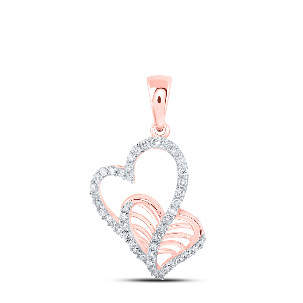 1/3Ctw-Dia Nk Heart Pendant (1.15 grams)