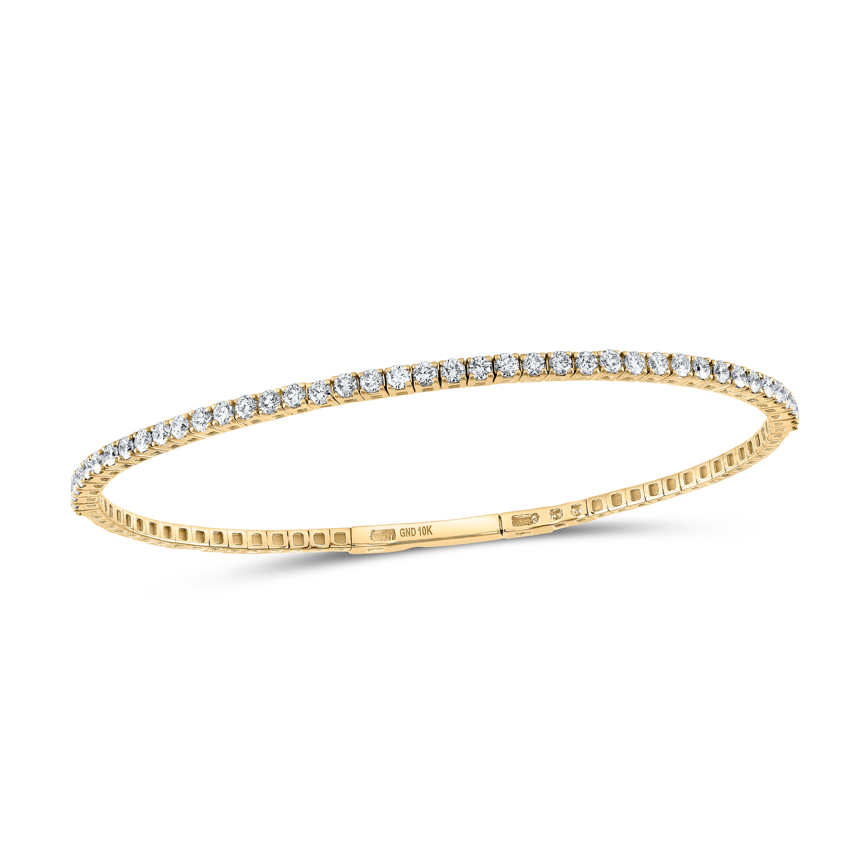 1 1/4Ctw-Dia Ana M (170Mm) Flexible Tennis Bangle (4.86 grams)
