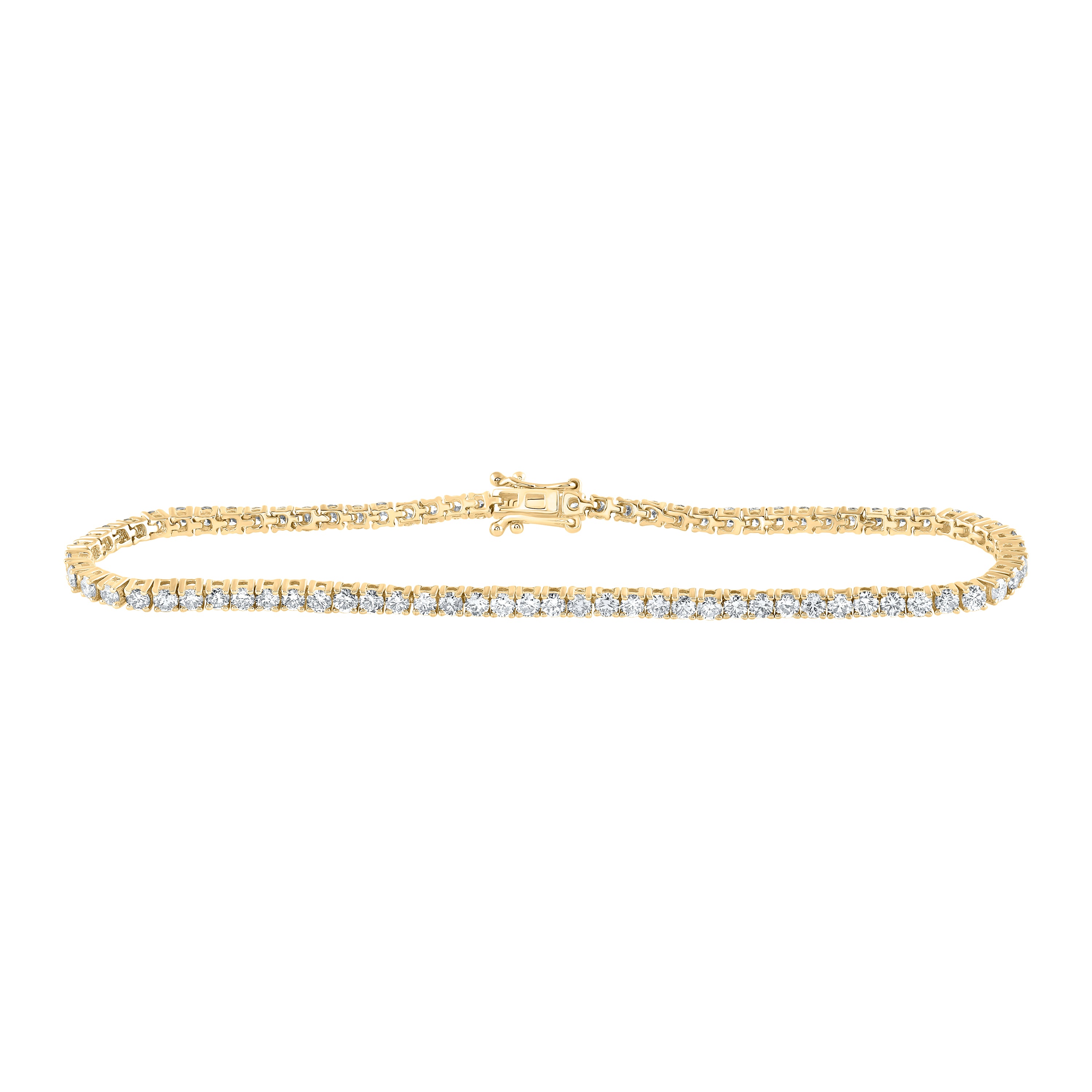 3 3/8Ctw-Dia Nk Tennis Bracelet (7 Inch) (6.56 grams)