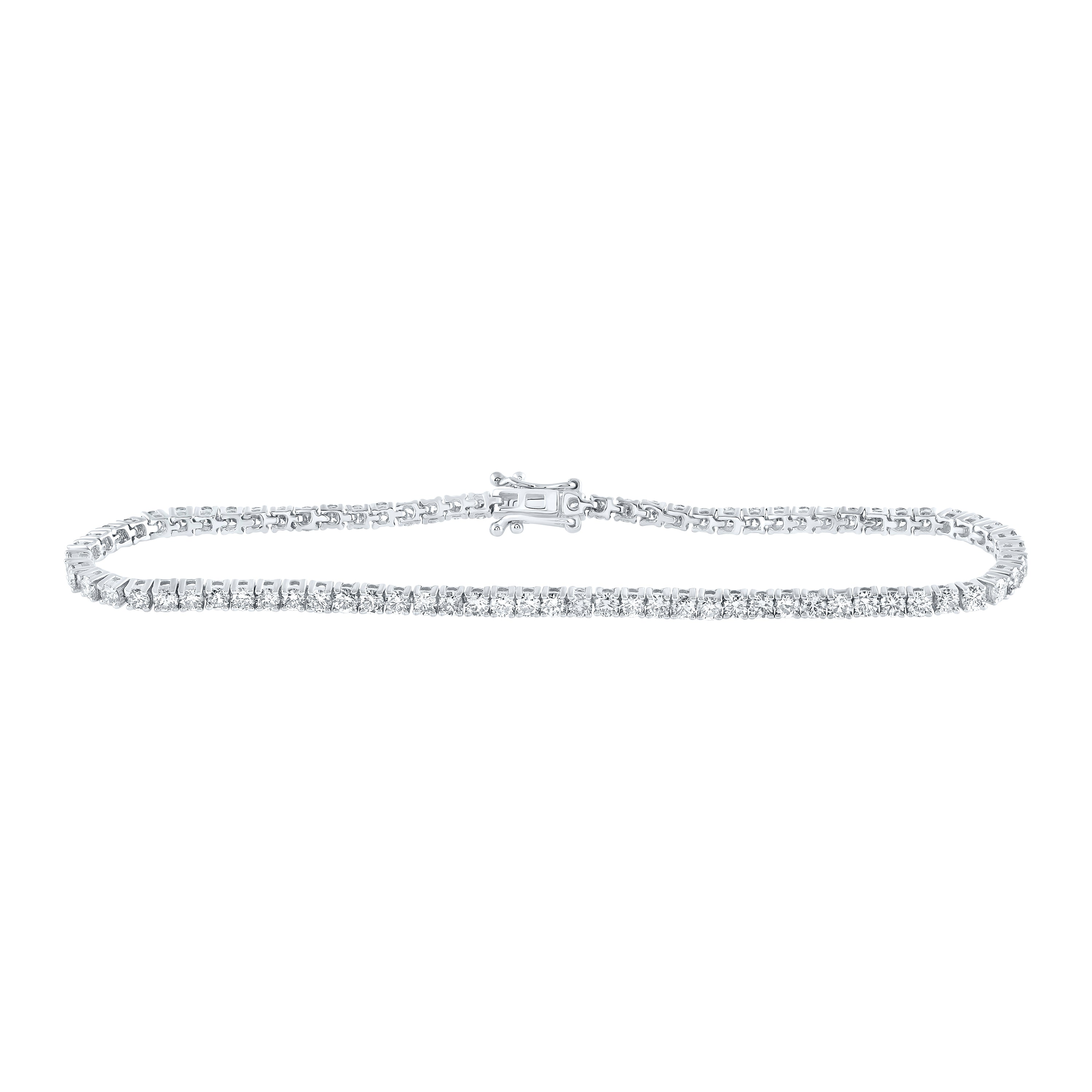3 3/8Ctw-Dia Nk Tennis Bracelet (7 Inch) (6.56 grams)