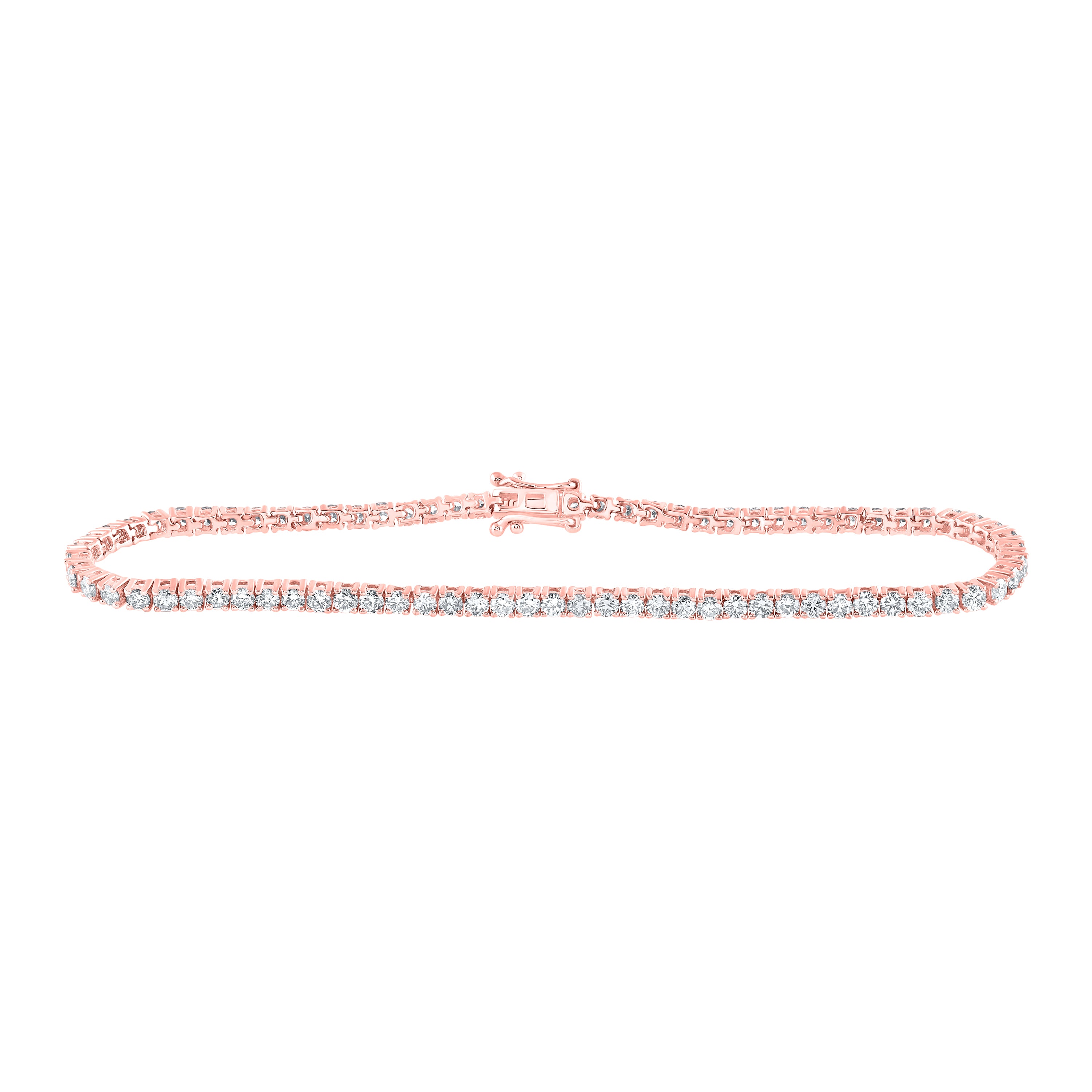 3 3/8Ctw-Dia Nk Tennis Bracelet (7 Inch) (6.56 grams)