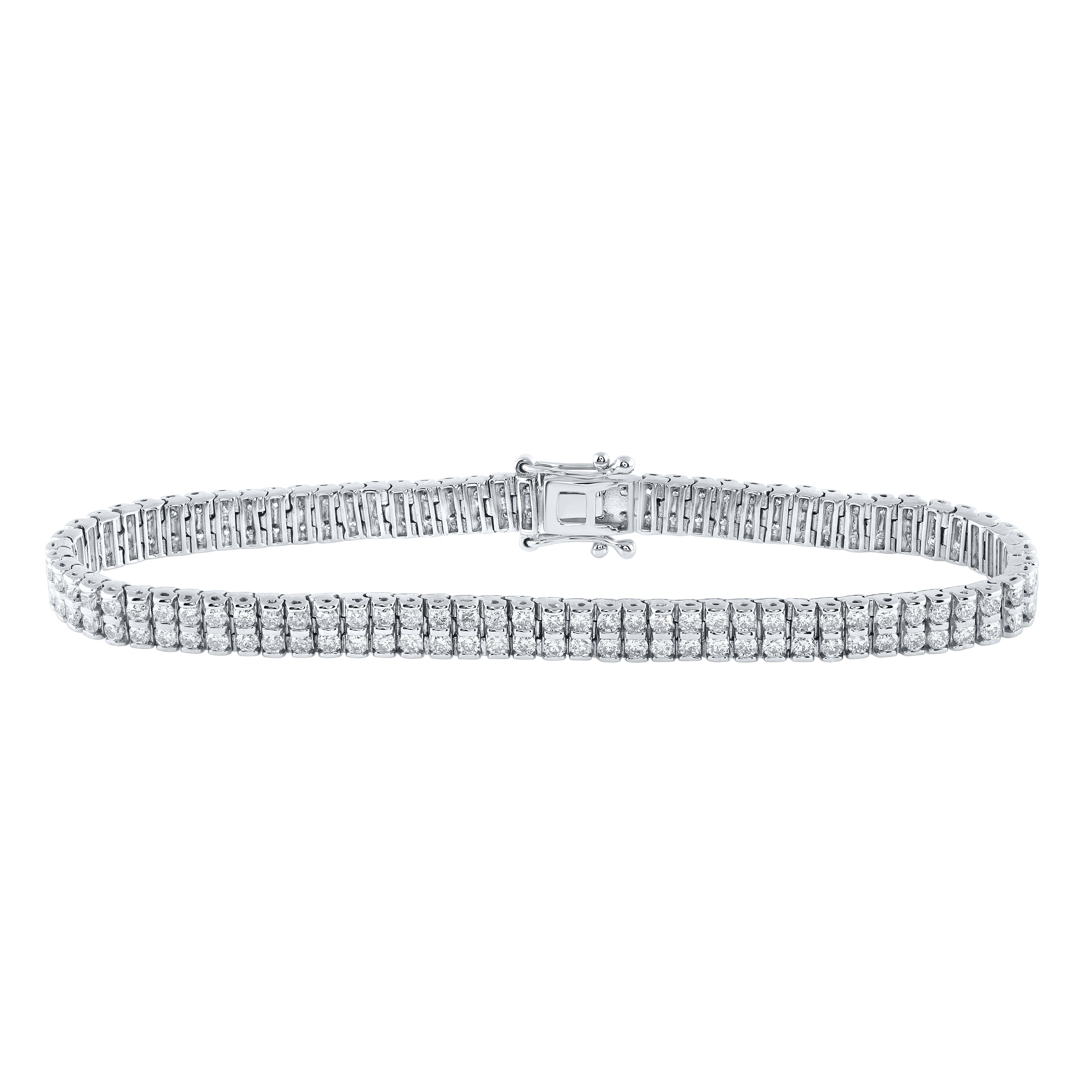 4 1/5Ctw-Dia Nk Tennis Bracelet (7 Inch) (14.38 grams)