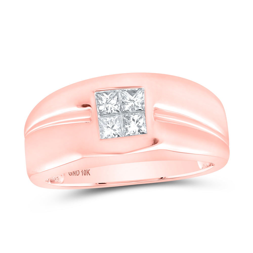 1/2Ctw-Dia Cn Mens Band (5.79 grams)