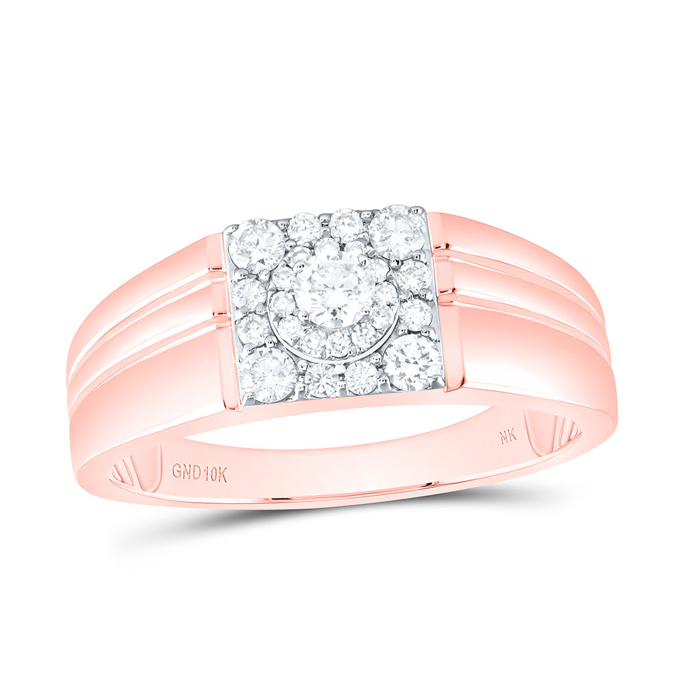 1/2Ctw-Dia Nk Mens Band (4.19 grams)