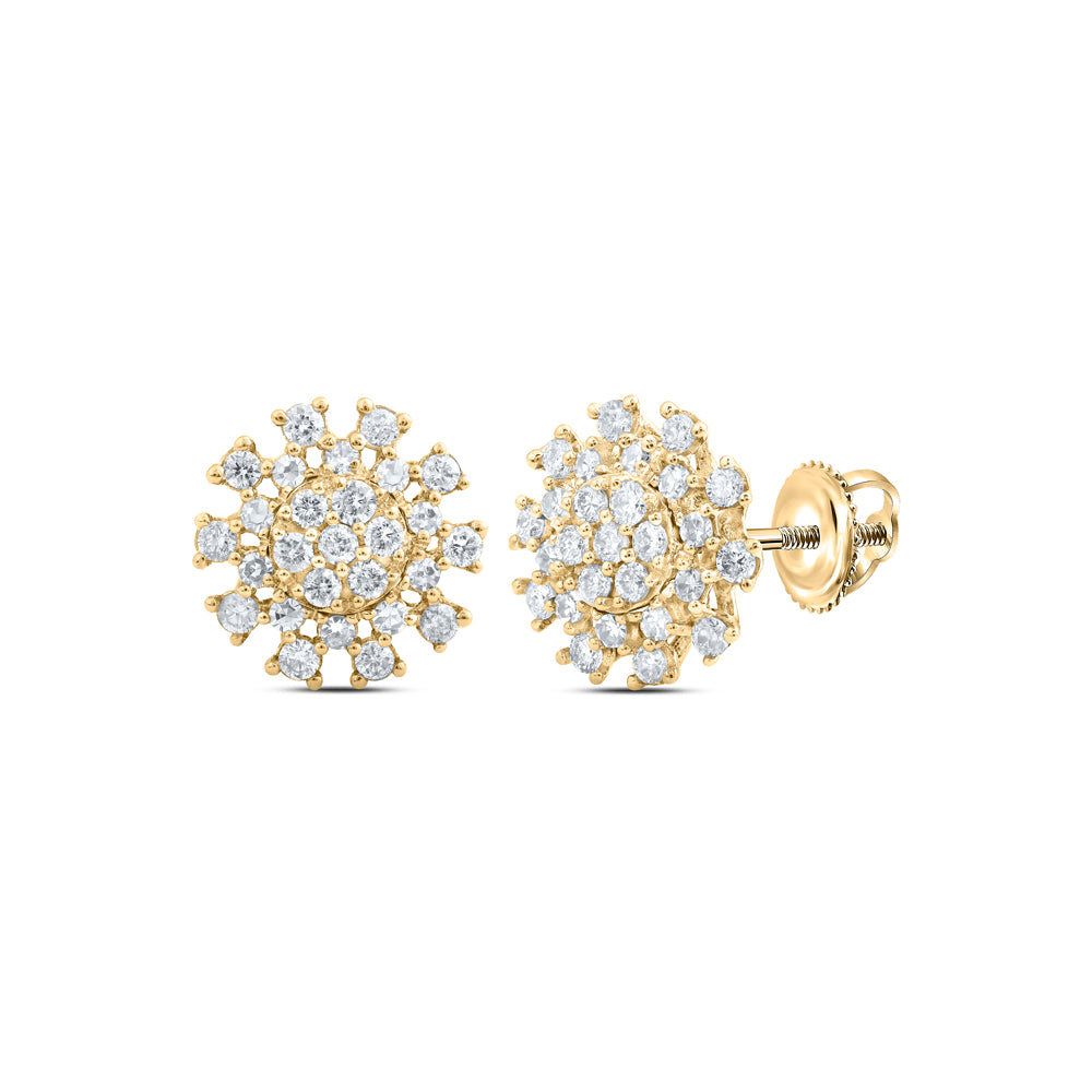 3/8Ctw-Dia Nke Round Earring (1.4 grams)