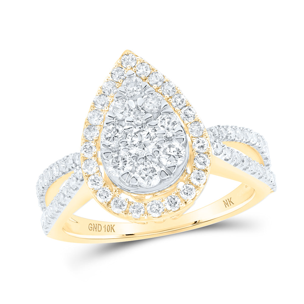 1Ctw-Diamond Fashion Ring (4.98 grams)