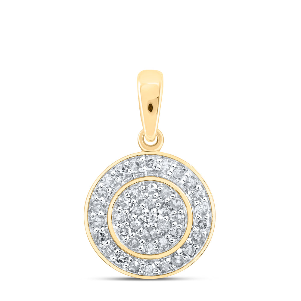 1/3Ctw-Dia Nk Round Pendant (1.18 grams)