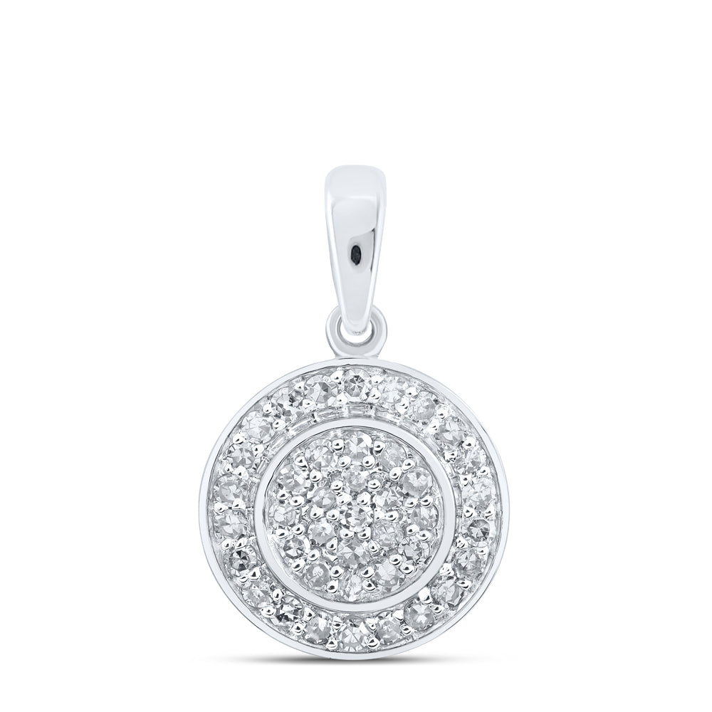 1/3Ctw-Dia Nk Round Pendant (1.18 grams)