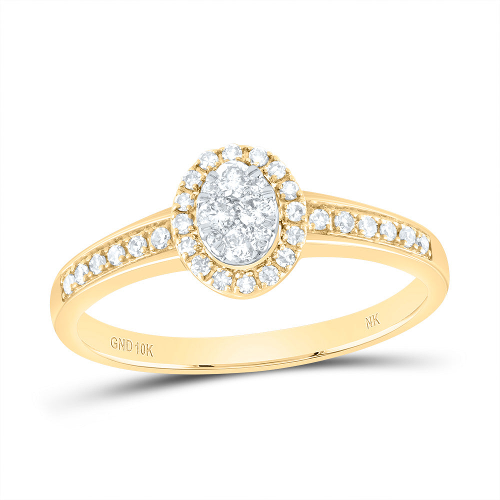 1/4Ctw-Dia Nk Ring (2.44 grams)