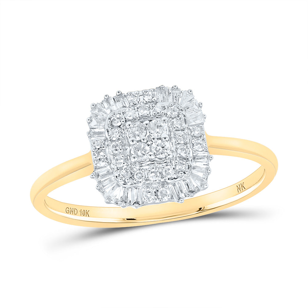1/4Ctw-Dia Nk Baguette Ring (1.39 grams)
