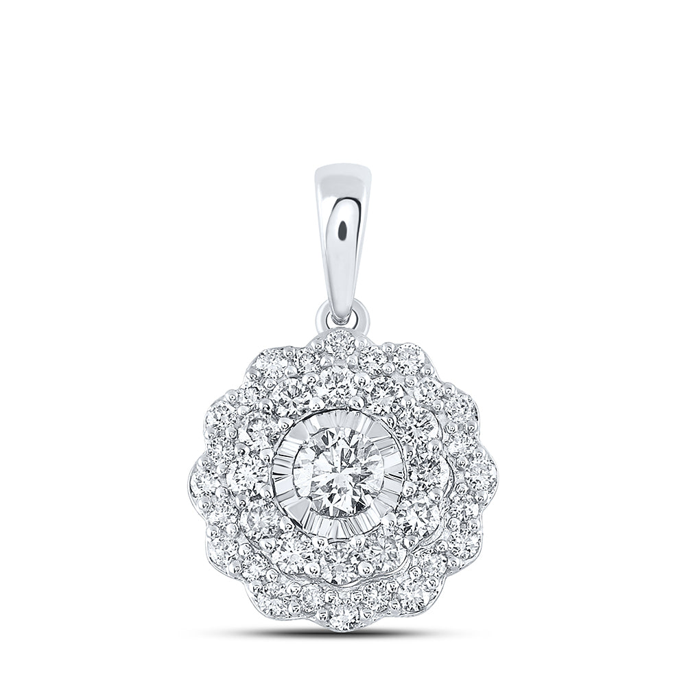 3/4Ctw-Dia Cn Fashion Pendant (1.63 grams)