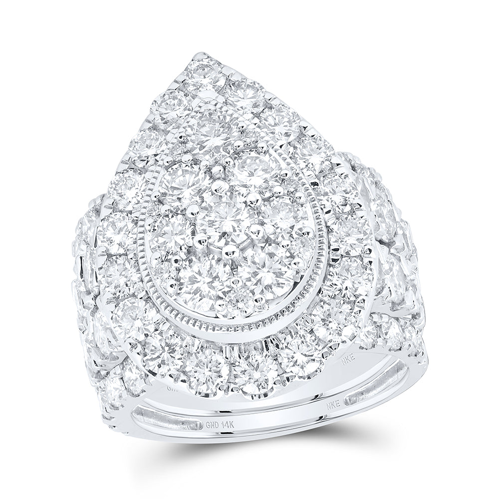 6Ctw-Dia 1/5Ct Nke Fashion Bridal Set (15.1 grams)