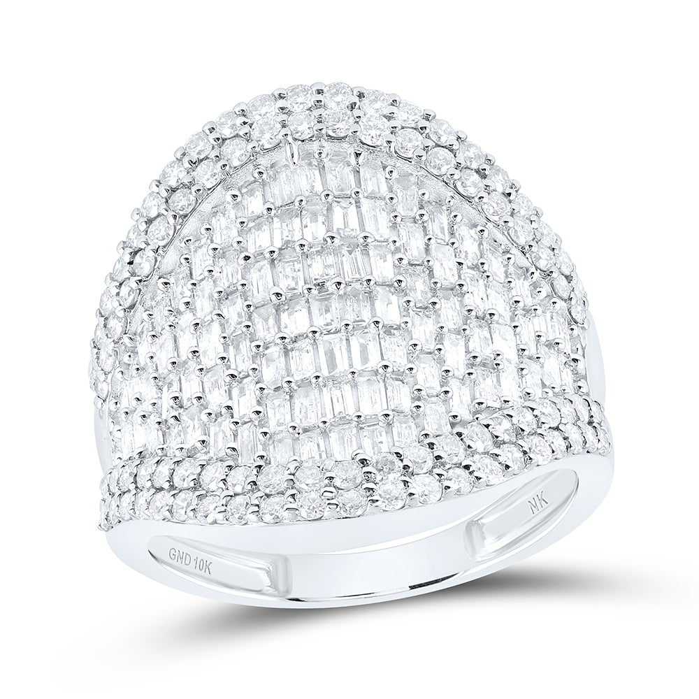 1 3/4Ctw- Dia Nk Ladies Fashion Ring (4.63 grams)