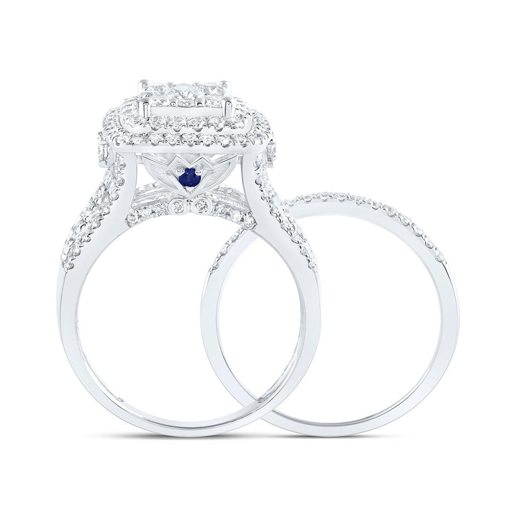 2 1/3Ctw-Dia Ana M Fashion Bridal Set (8.67 grams)