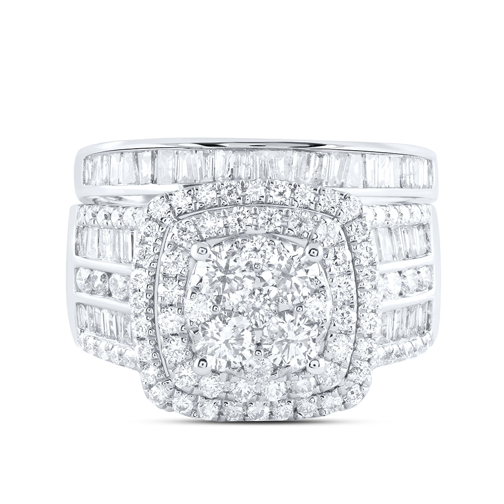 2 1/3Ctw-Dia Ana M Fashion Bridal Set (8.11 grams)