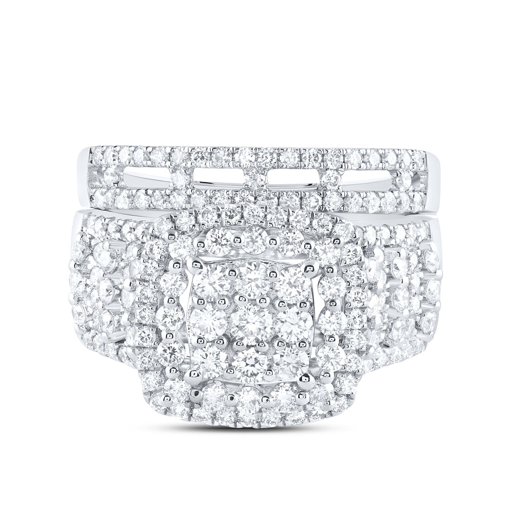 1 3/4Ctw-Dia Ana M Fashion Bridal Set (8.17 grams)