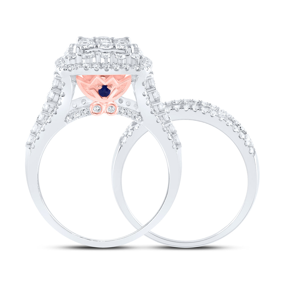 1 3/4Ctw-Dia Ana M Fashion Bridal Set (8.17 grams)