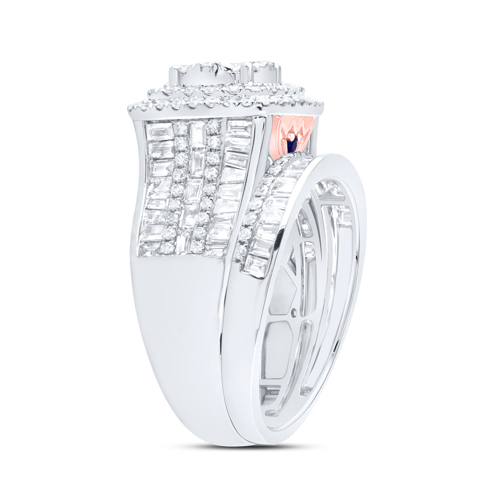 2 1/4Ctw-Dia Ana M Fashion Bridal Set (8.07 grams)