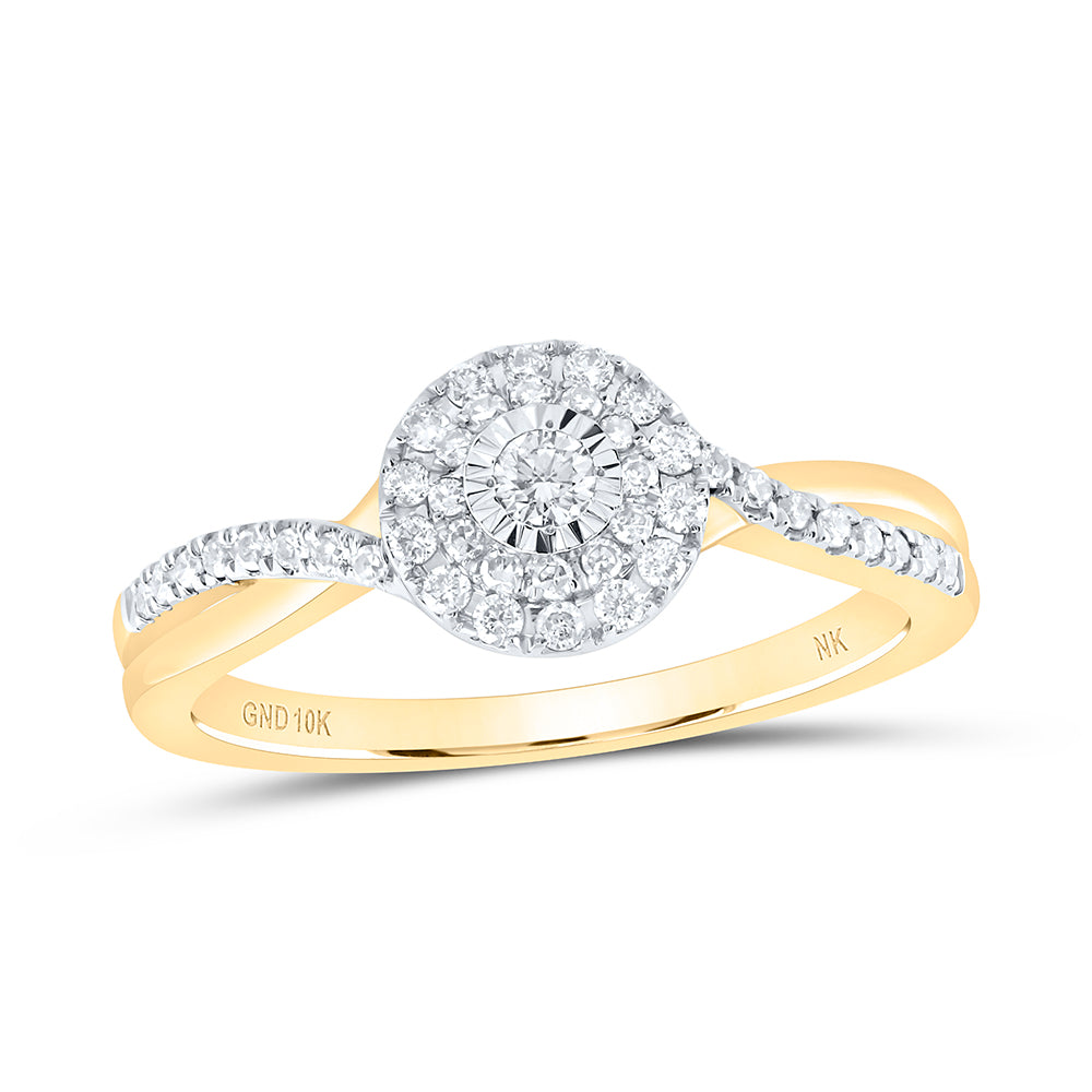 1/4Ctw-Dia Nk Fashion Ring (2.28 grams)