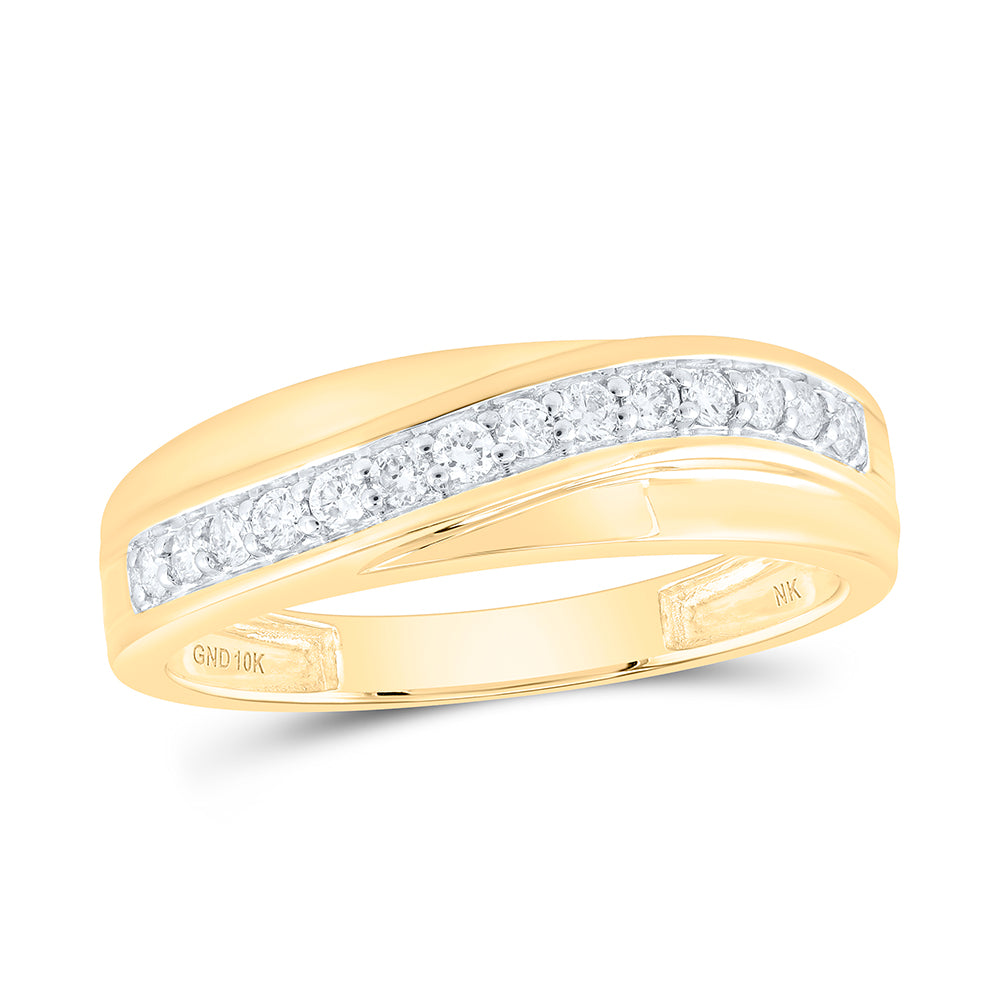 1CTW-DIA NK ROUND SHAPE TRIO SET